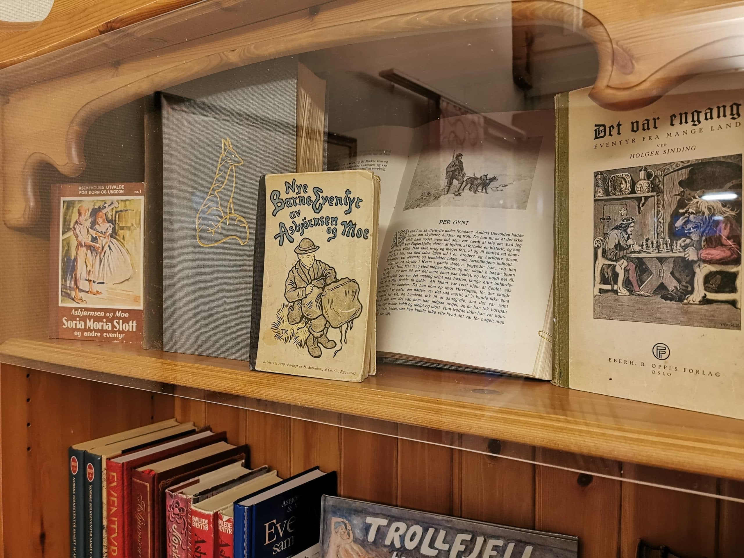 The museum's fairy-tale reading corner